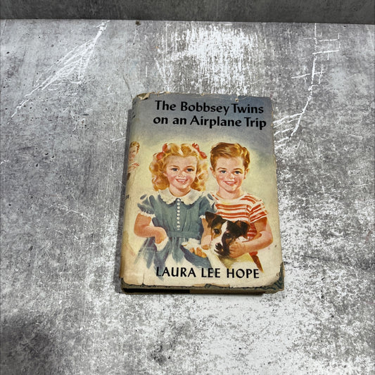 the bobbsey twins on an airplane trip book, by laura lee hope, 1933 Hardcover image 1