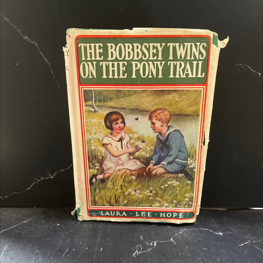 the bobbsey twins on the pony trail book, by laura lee hope, 1944 Hardcover image 1