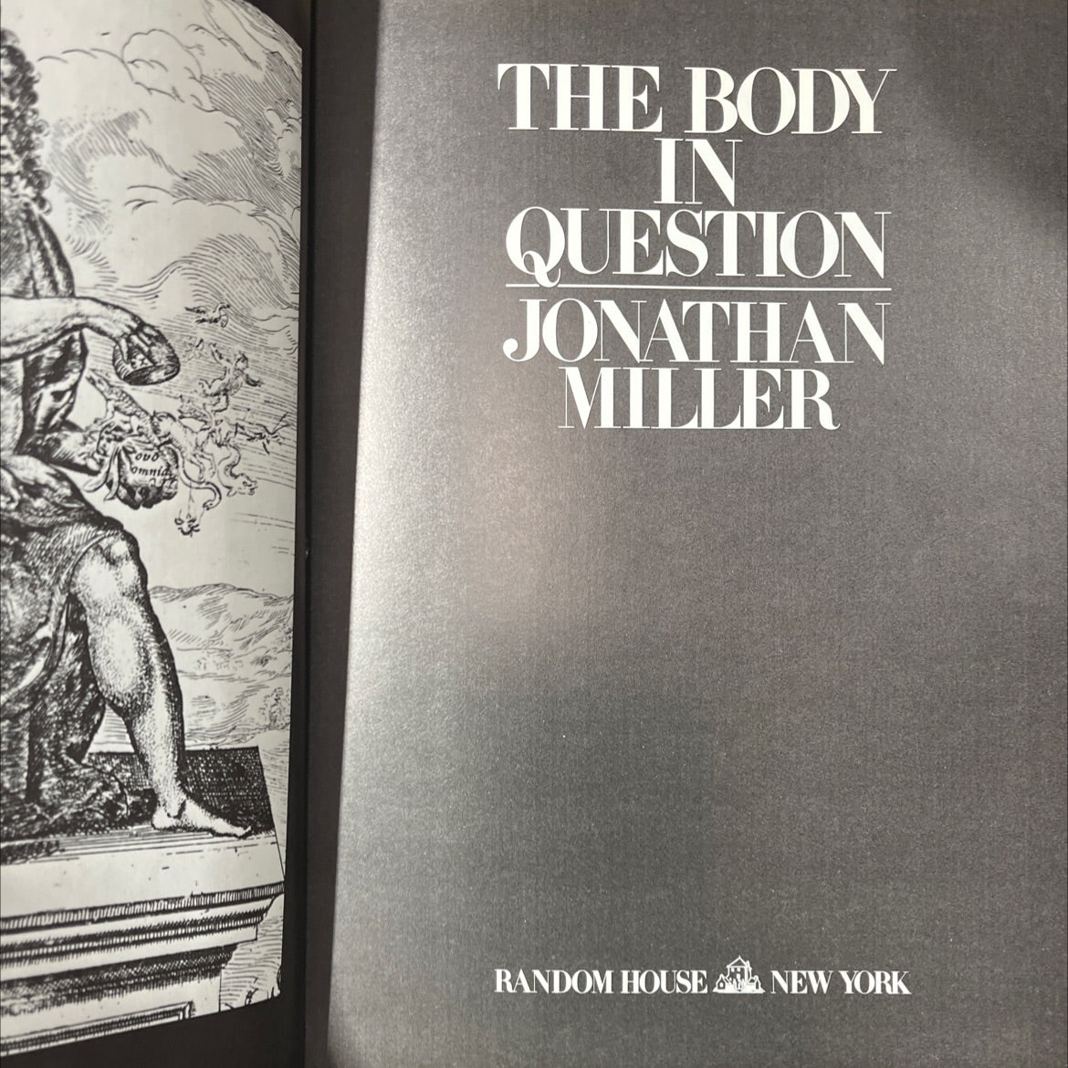 the body in question book, by Jonathan Miller, 1978 Hardcover image 2