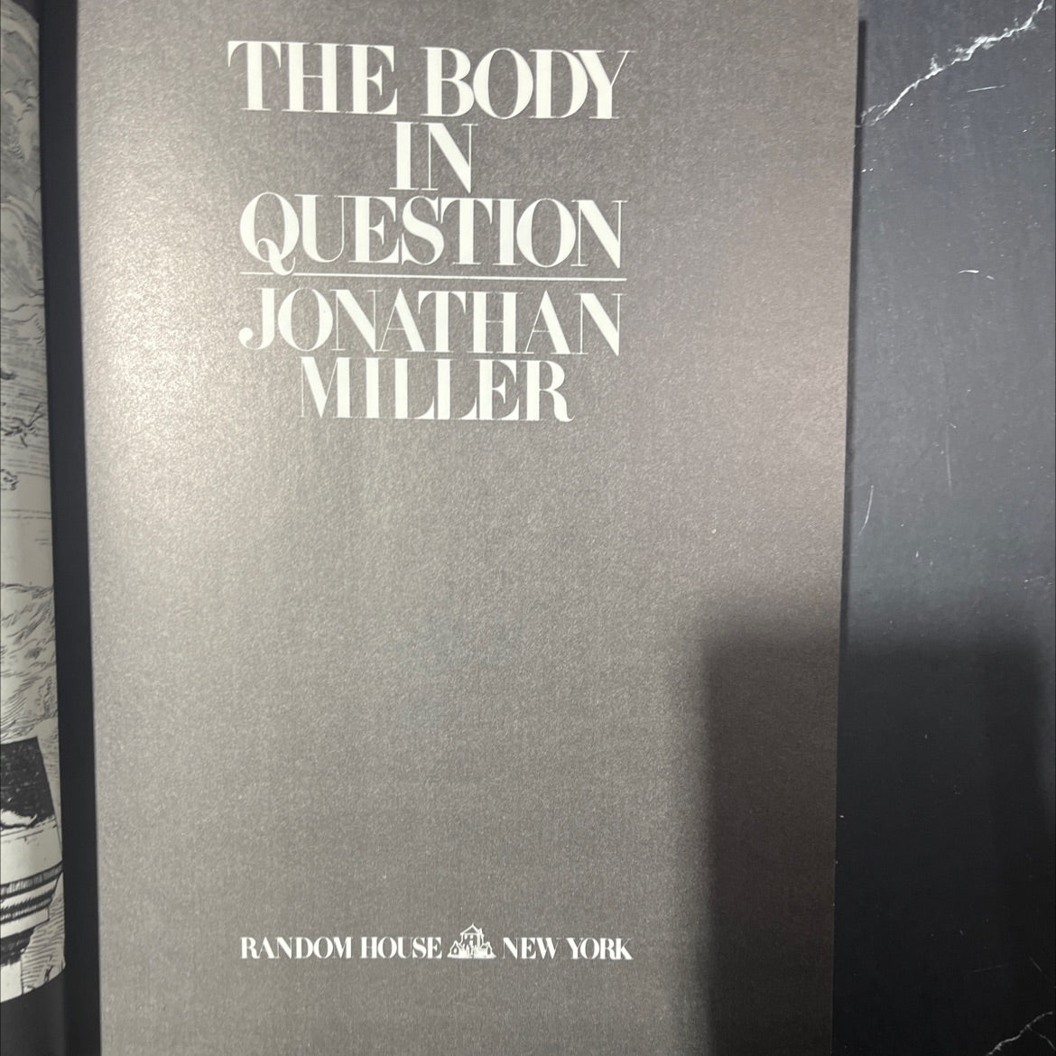 the body in question book, by Jonathan Miller, 1978 Hardcover image 2