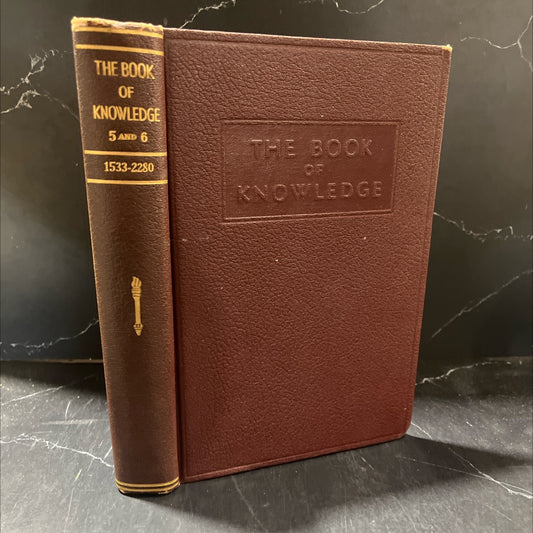 the book of knowledge the children's encyclopedia book, by e. v. mcloughlin, 1956 Hardcover image 1