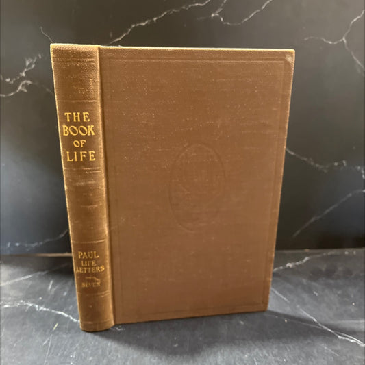 the book of life book, by newton marshall hall, irving francis wood, 1927 Hardcover image 1