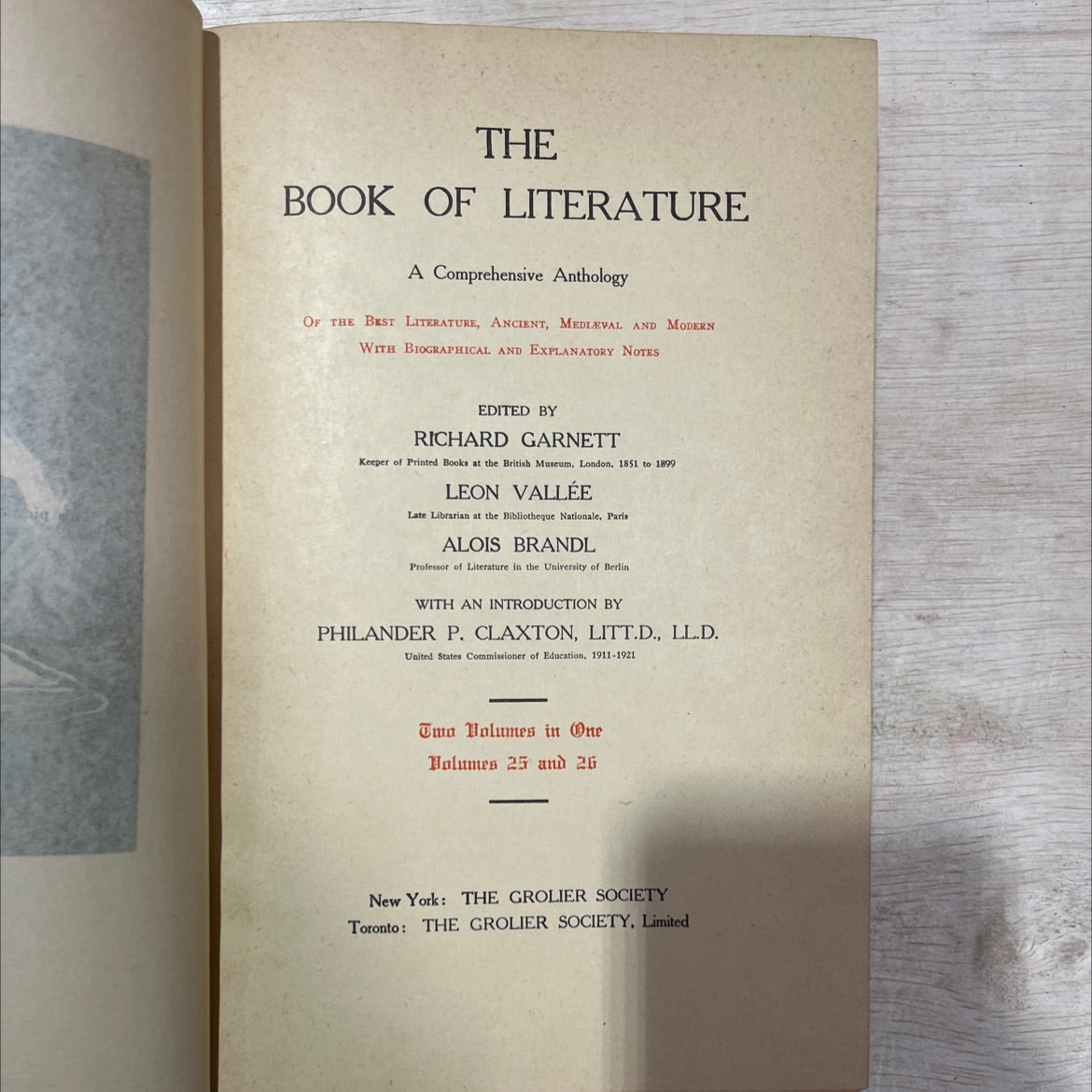 the book of literature a comprehensive anthology of the best literature ancient medieval and modern with biographical image 2