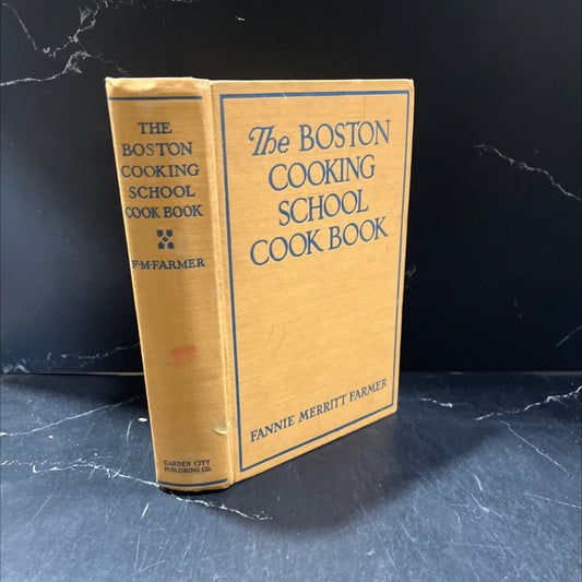 the boston cooking-school cook book book, by fannie merritt farmer, 1945 Hardcover image 1