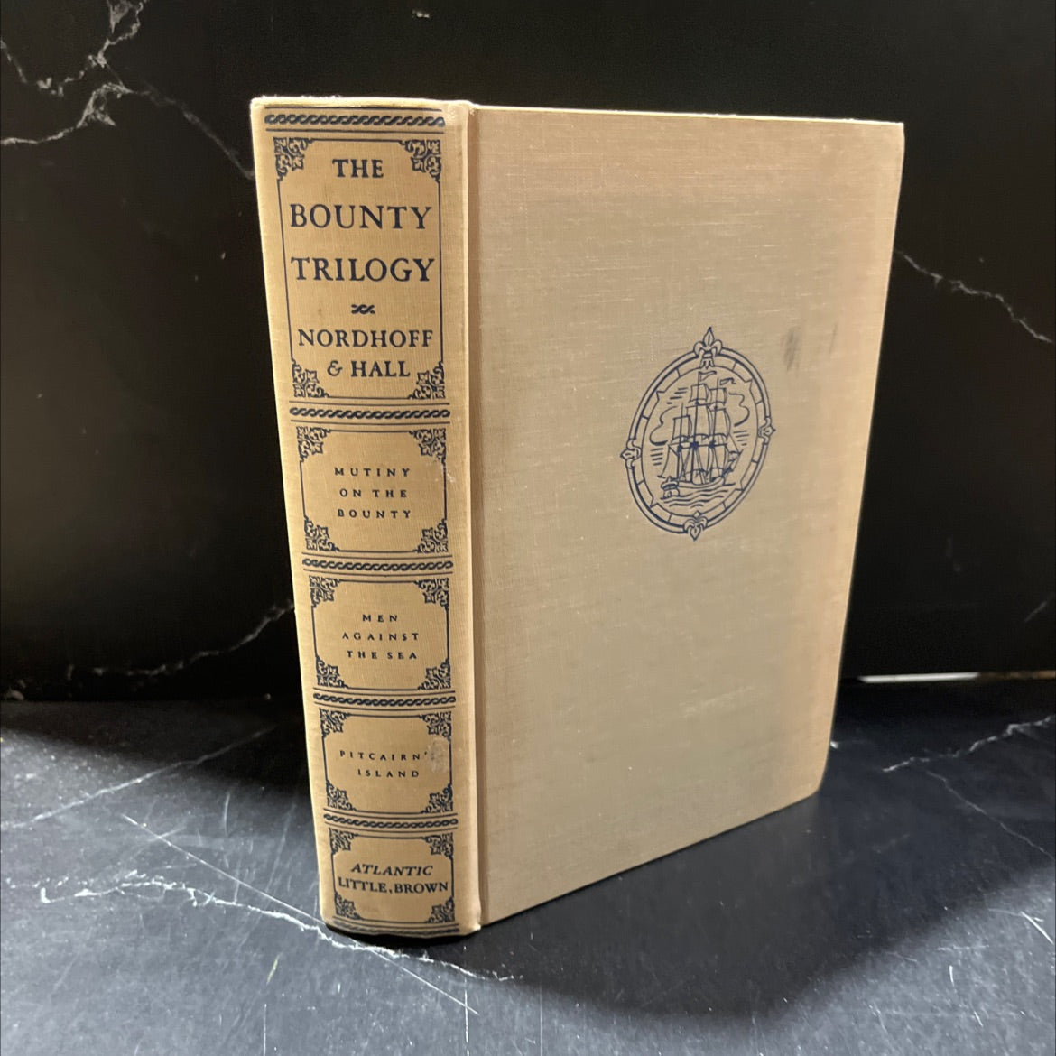 the bounty trilogy comprising the three volumes mutiny on the bounty men against the sea & pitcairn's island book, by image 1