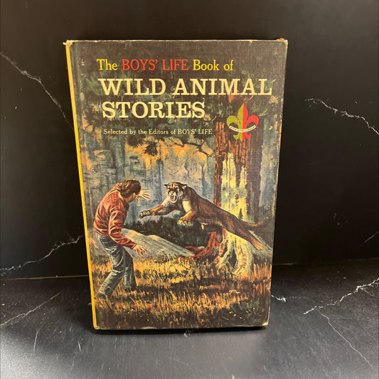 the boys' life book of wild animal stories book, by editors of boys' life, 1965 Hardcover image 1