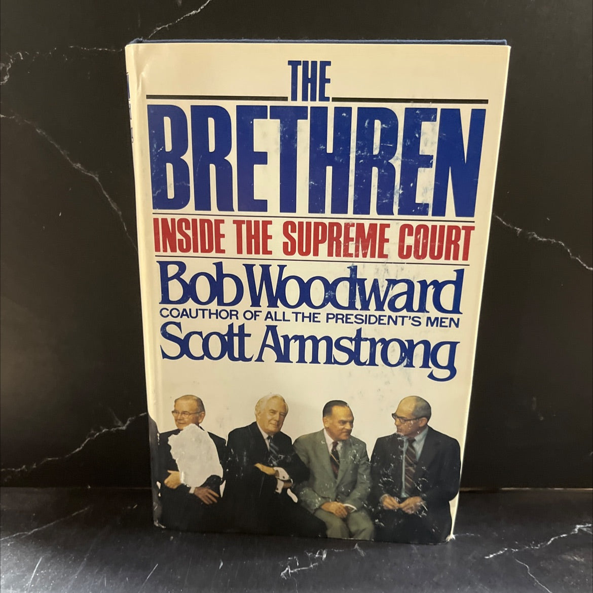 the brethren inside the supreme court book, by Bob Woodward & Scott Armstrong, 1979 Hardcover image 1