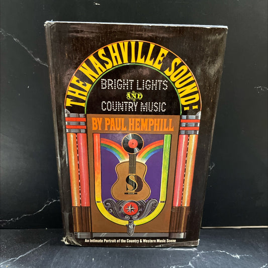 the bright lights nashville sound: and country music book, by paul hemphill, 1970 Hardcover image 1