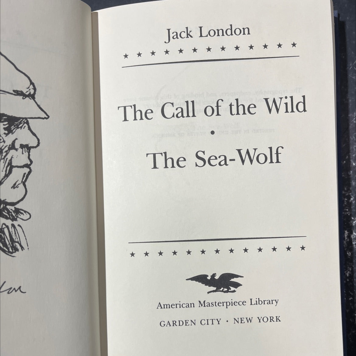 the call of the wild / the sea-wolf book, by Jack London, 1970 Hardcover image 2