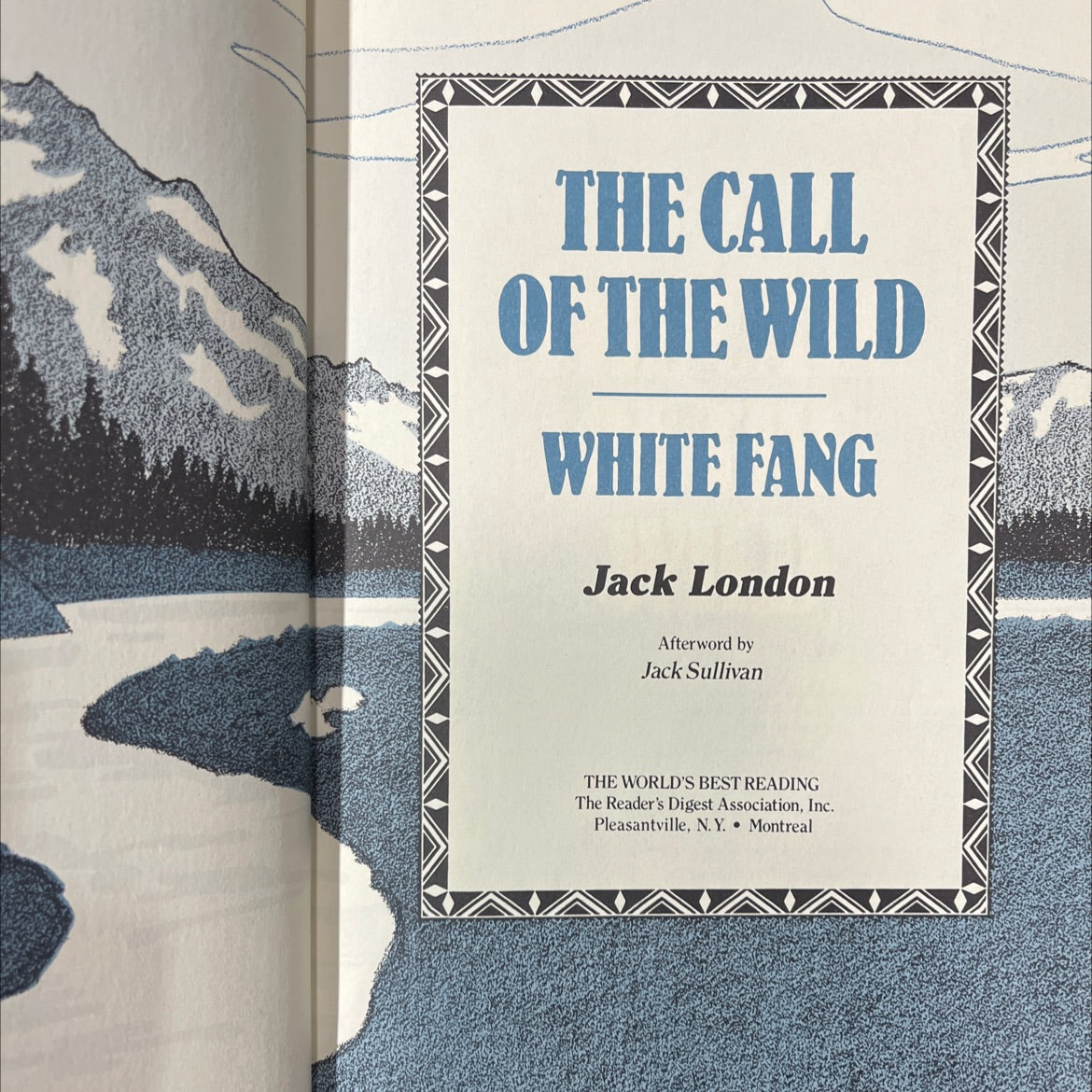 the call of the wild white fang book, by Jack London, 1985 Hardcover image 2