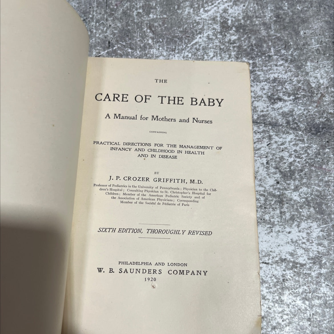 the care of the baby a manual for mothers and nurses containing practical directions for the management of infancy and image 2