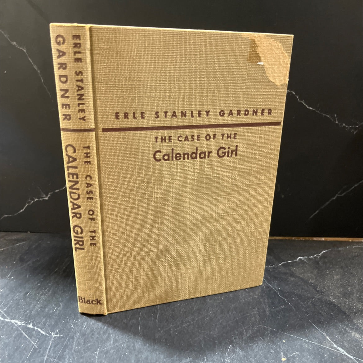 the case of the calendar girl book, by erle stanley gardner, 1958 Hardcover image 1