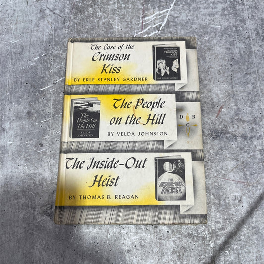 the case of the crimson kiss book, by erle stanley gardner, 1970 Hardcover image 1