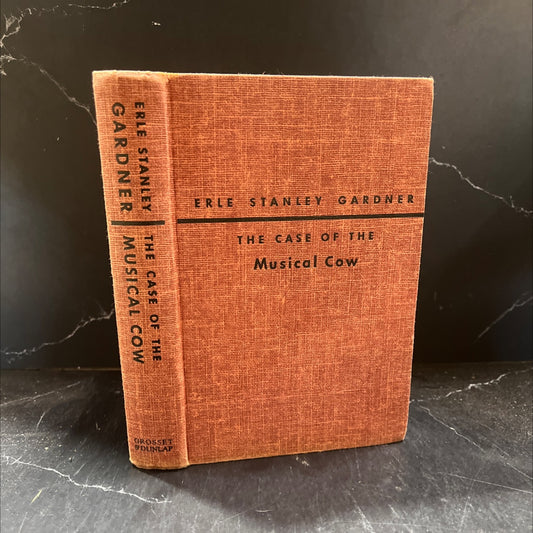 the case of the musical cow book, by erle stanley gardner, 1950 Hardcover image 1