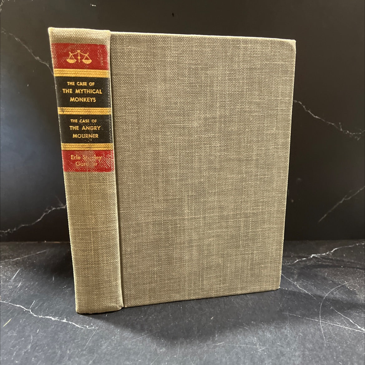 the case of the mythical monkeys book, by erle stanley gardner, 1959 Hardcover image 1