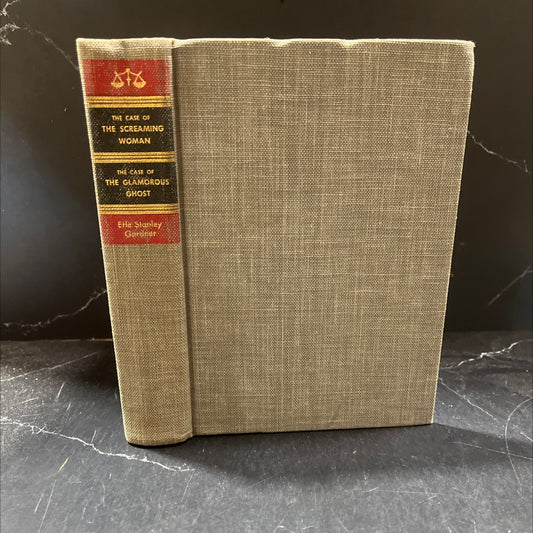 the case of the screaming woman & the case of the glamorous ghost book, by erle stanley gardner, 1957 Hardcover image 1