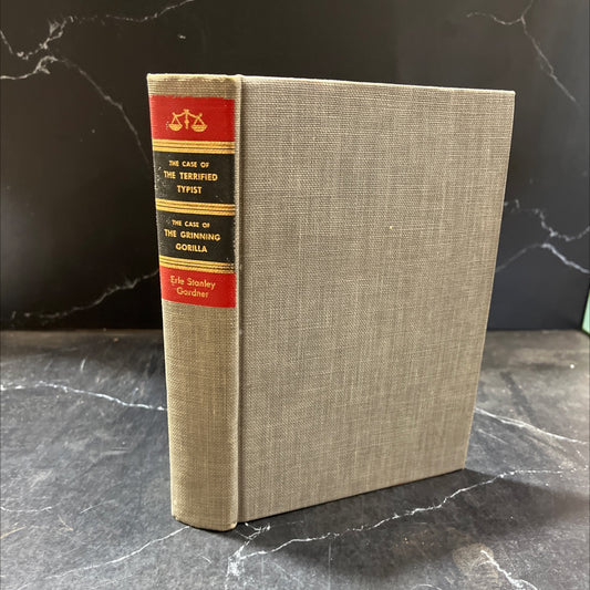 the case of the terrified typist & the case of the grinning gorilla book, by erle stanley gardner, 1956 Hardcover image 1