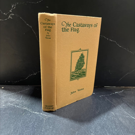 the castaways of the flag book, by jules verne, 1924 Hardcover image 1