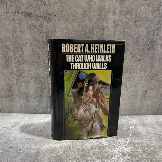 the cat who walks through walls book, by robert a. heinlein, 1985 Hardcover image 1