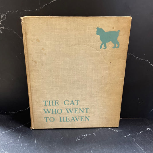 the cat who went to heaven book, by elizabeth coatsworth, 1931 Hardcover image 1