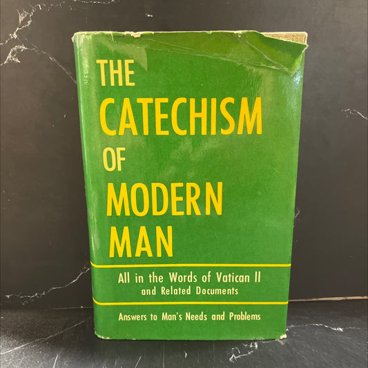 the catechism of modern man book, by daughters of st. paul, 1968 Hardcover image 1