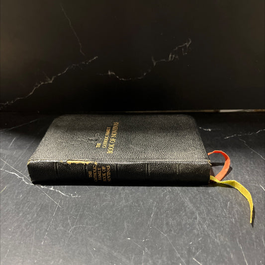 the catholic family book of novenas book, by unknown, 1956 Leather image 1