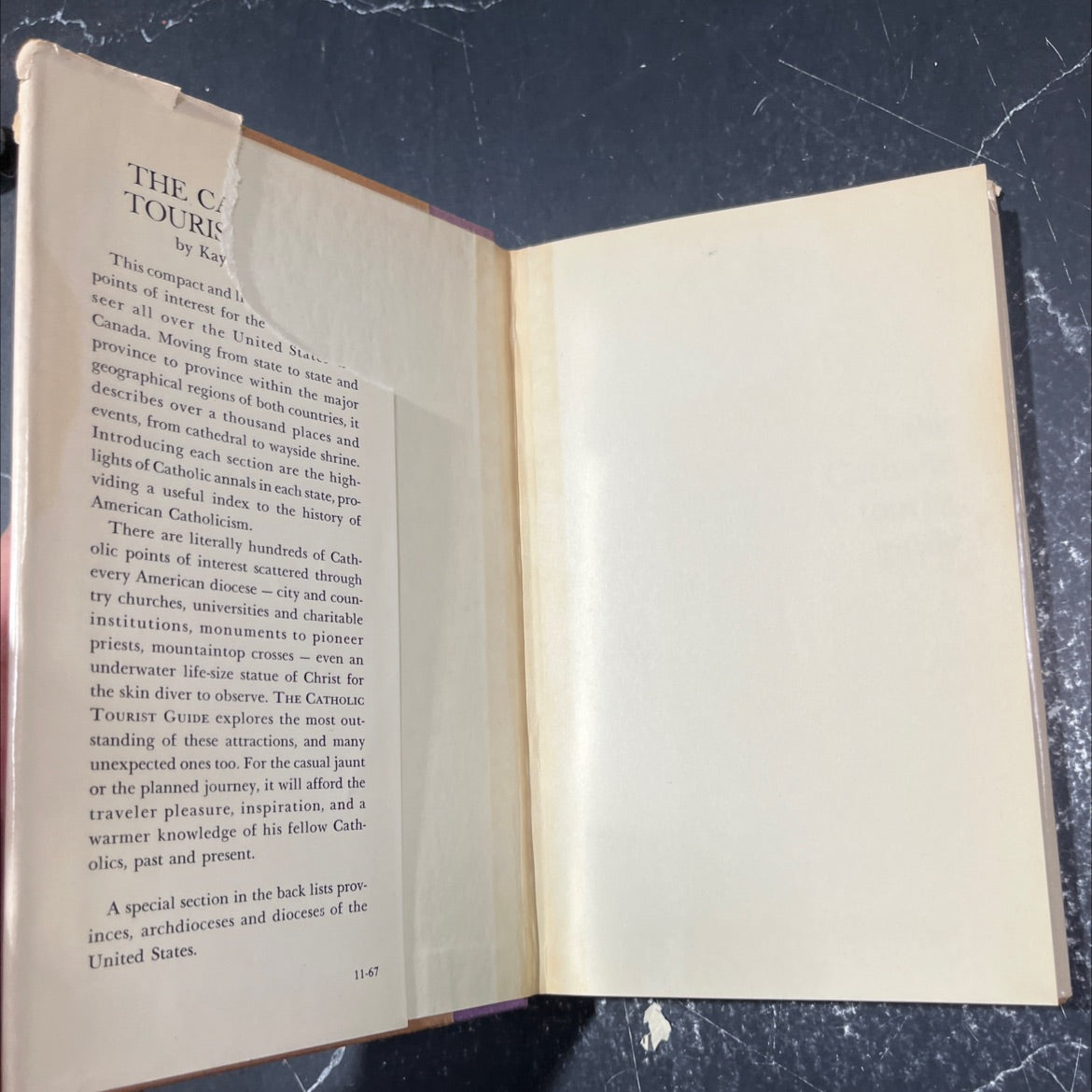 the catholic tourist guide book, by kay sullivan, 1967 Hardcover image 4