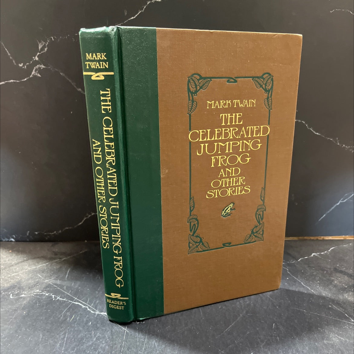 the celebrated jumping frog and other stories book, by mark twain, 1992 Hardcover image 1