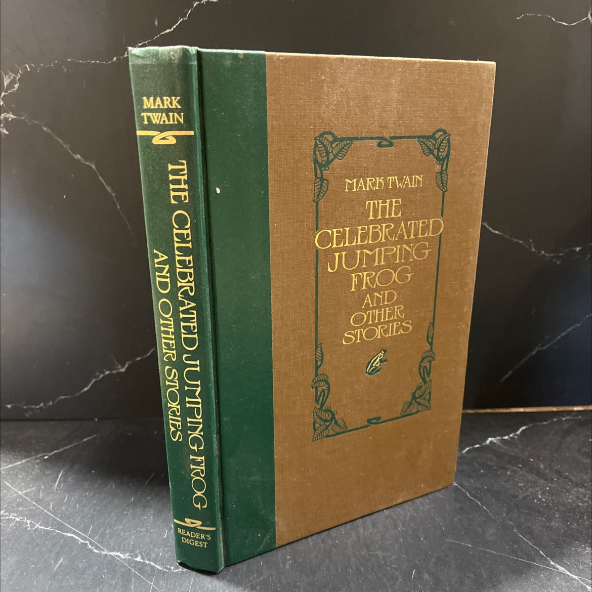 the celebrated jumping frog and other stories book, by mark twain, 1992 Hardcover image 1