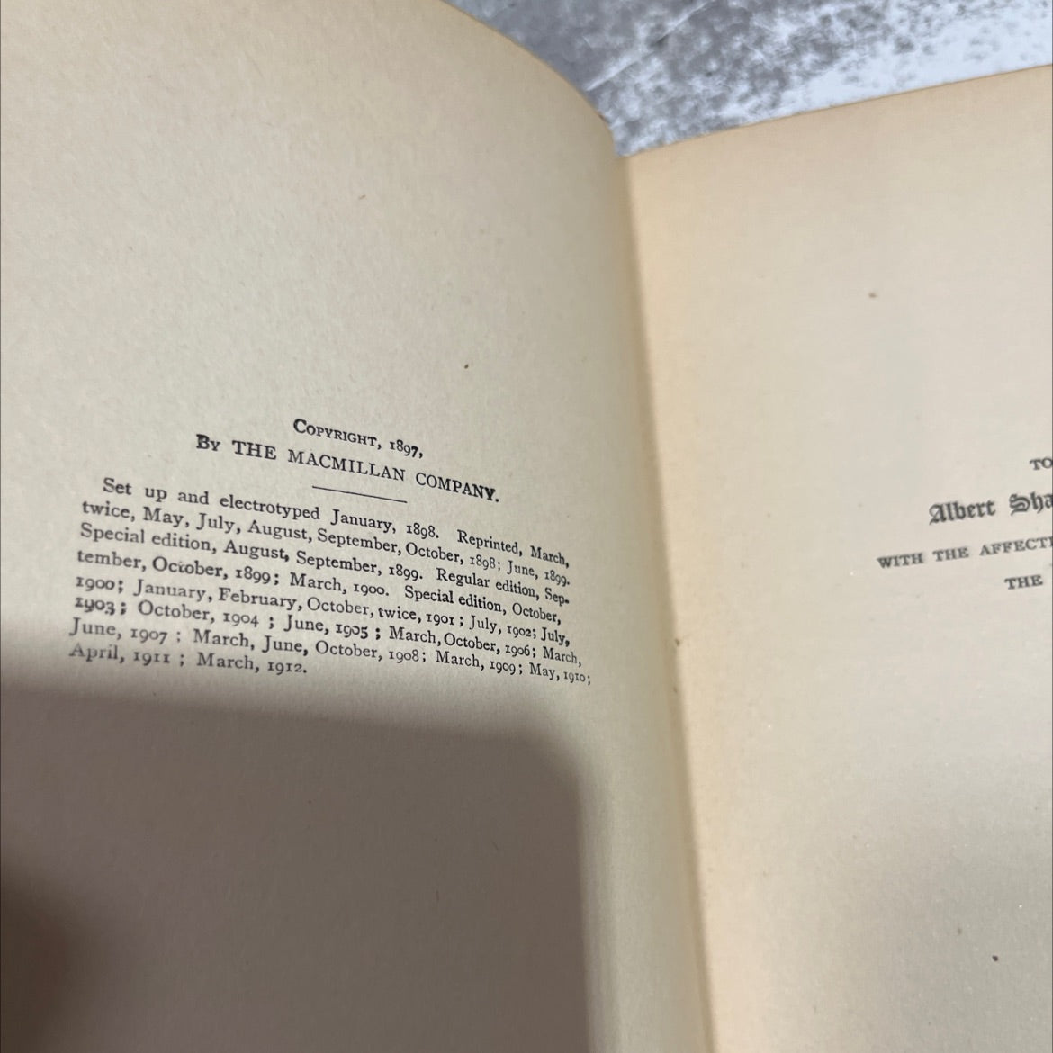 the celebrity an episode book, by winston churchill, 1906 Hardcover image 3