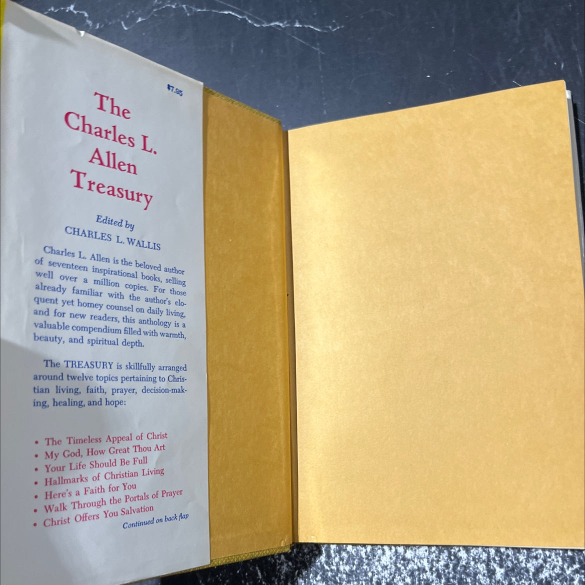 the charles l. allen treasury book, by EM Rayer, 1970 Hardcover image 4