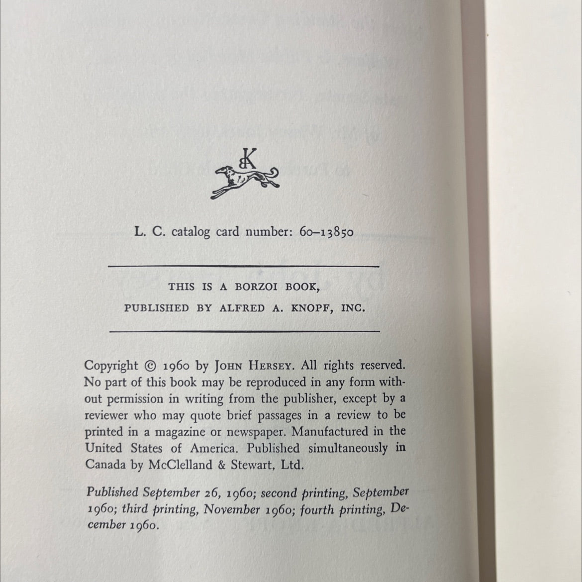 the child buyer book, by john hersey, 1960 Hardcover image 3