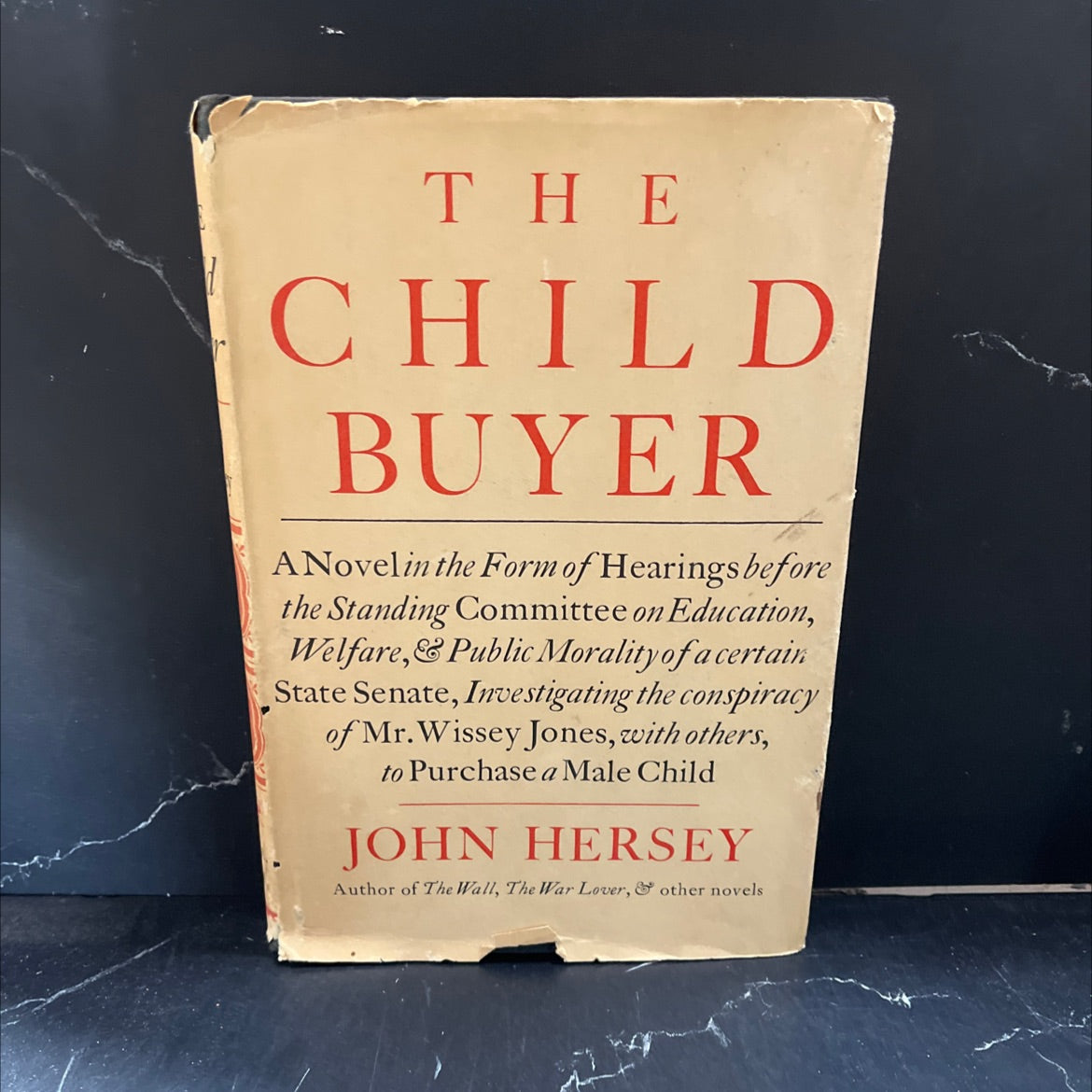 the child buyer book, by john hersey, 1960 Hardcover image 1