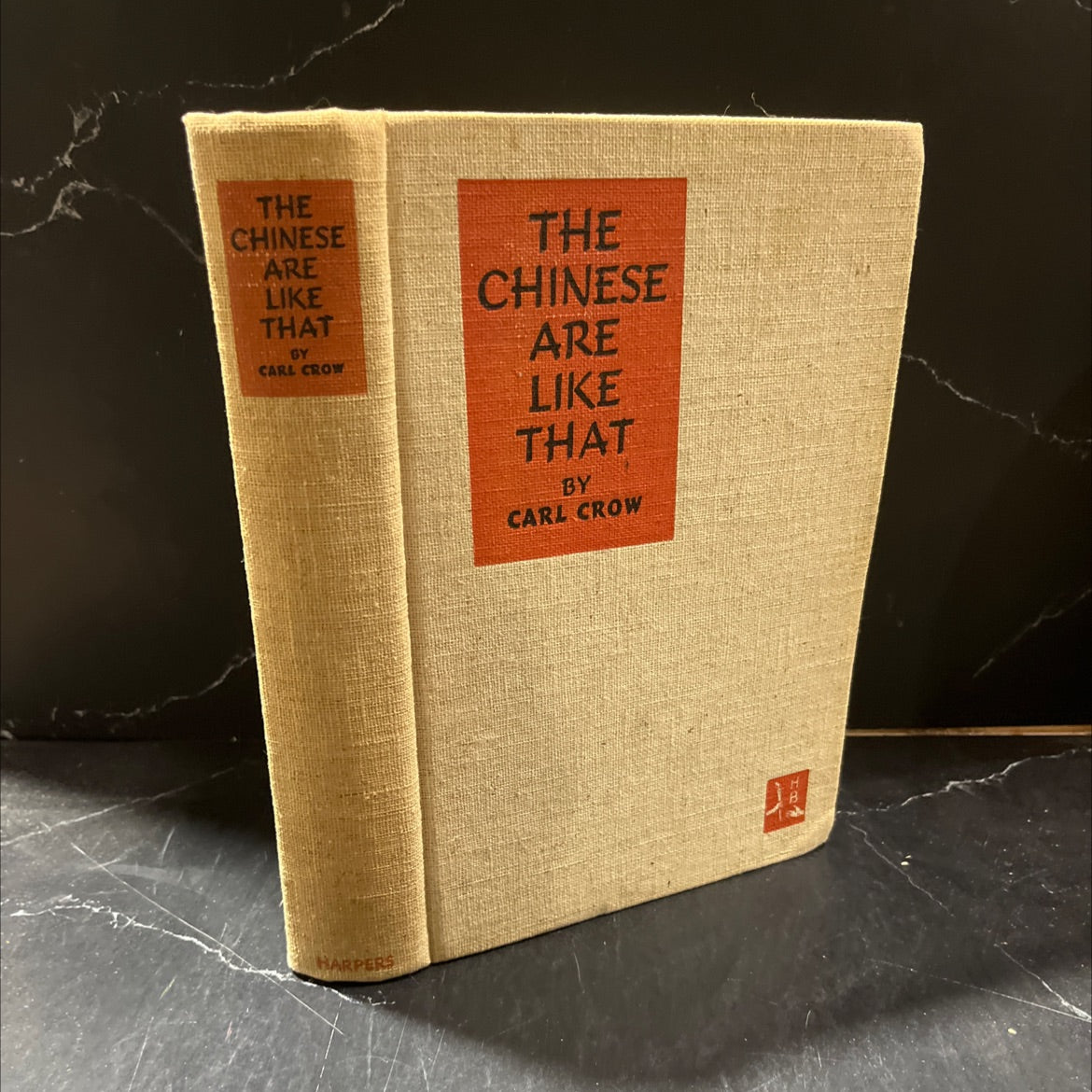 the chinese are like that book, by carl crow, 1939 Hardcover image 1