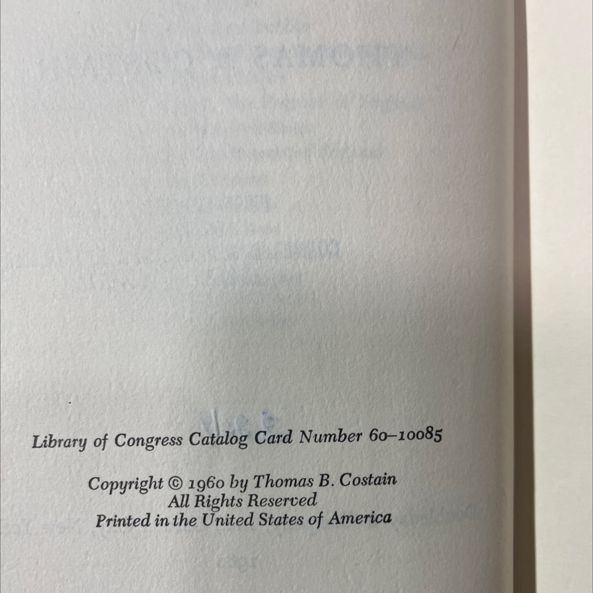the chord of steel the story of the invention of the telephone book, by thomas b. costain, 1960 Hardcover image 3