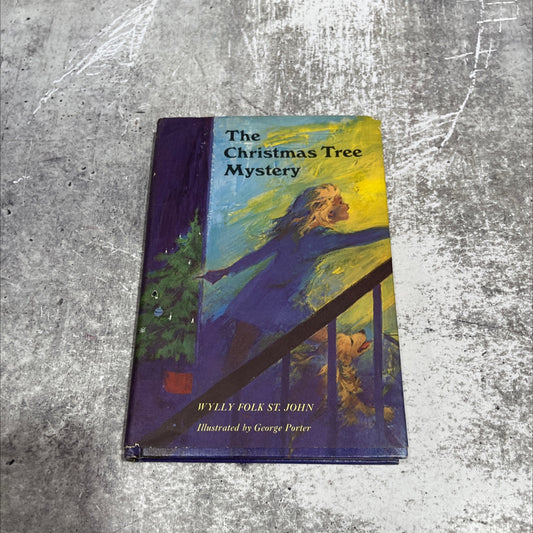 the christmas tree mystery book, by Wylly Folk St. John, 1969 Hardcover image 1