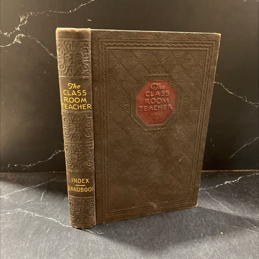 the classroom teacher index handbook book, by unknown, 1929 Hardcover image 1