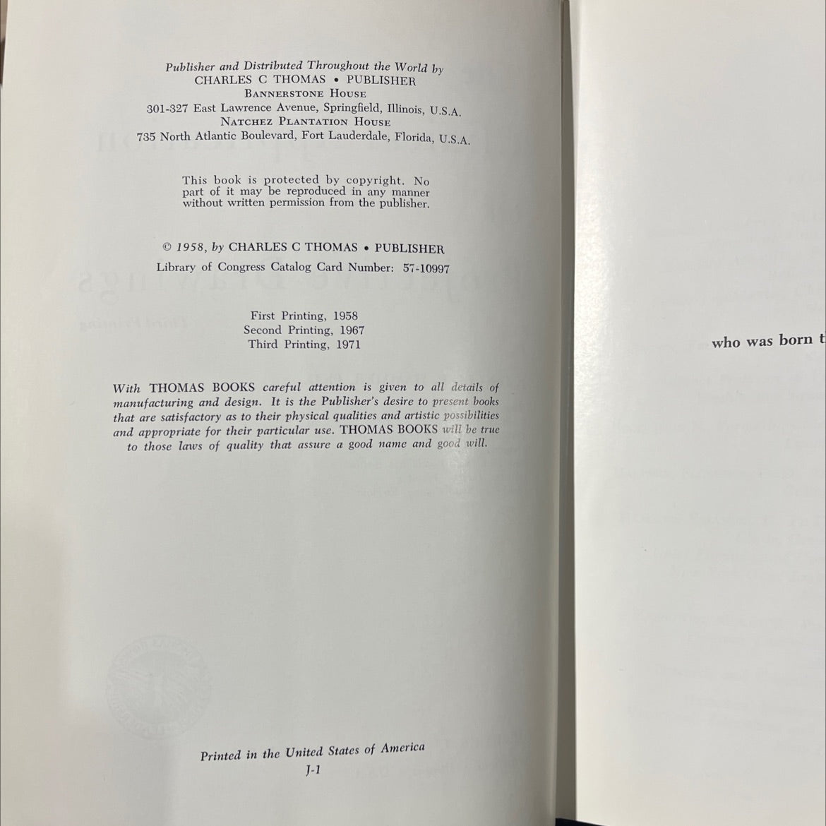 the clinical application of projective drawings book, by emanuel f. hammer, ph.d., 1971 Hardcover image 3