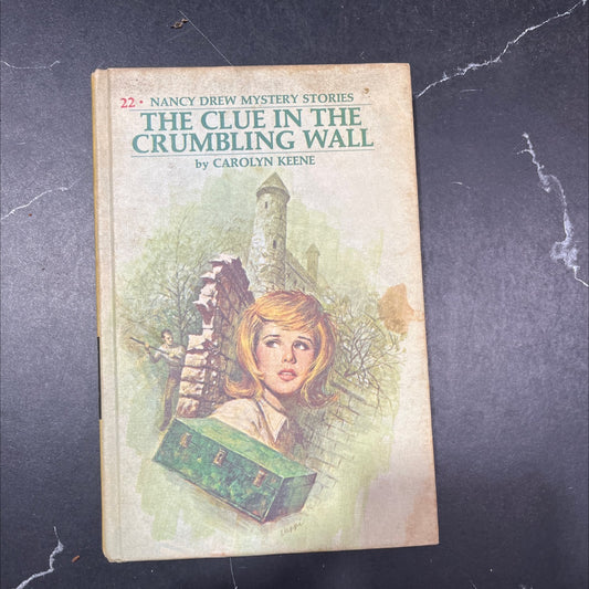 the clue in the crumbling wall book, by carolyn keene, 1973 Hardcover image 1