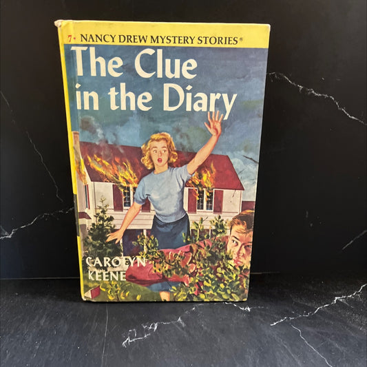 the clue in the diary book, by carolyn keene, 1986 Hardcover image 1