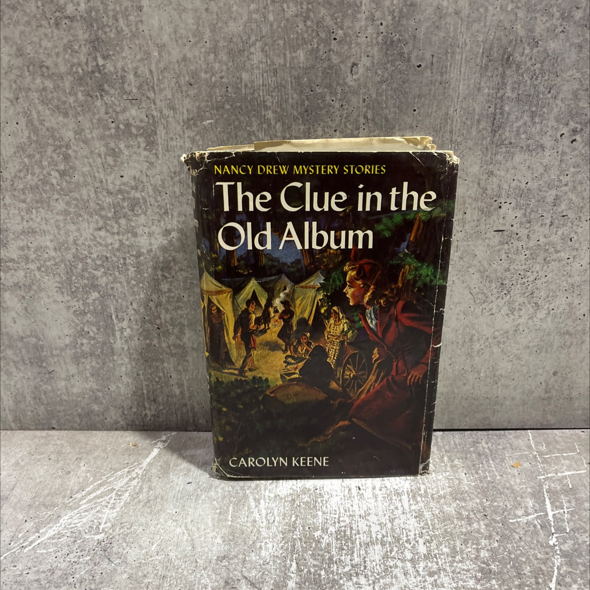 the clue in the old album book, by carolyn keene, 1947 Hardcover image 1