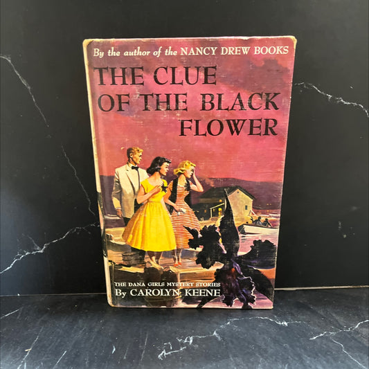 the clue of the black flower book, by carolyn keene, 1956 Hardcover image 1