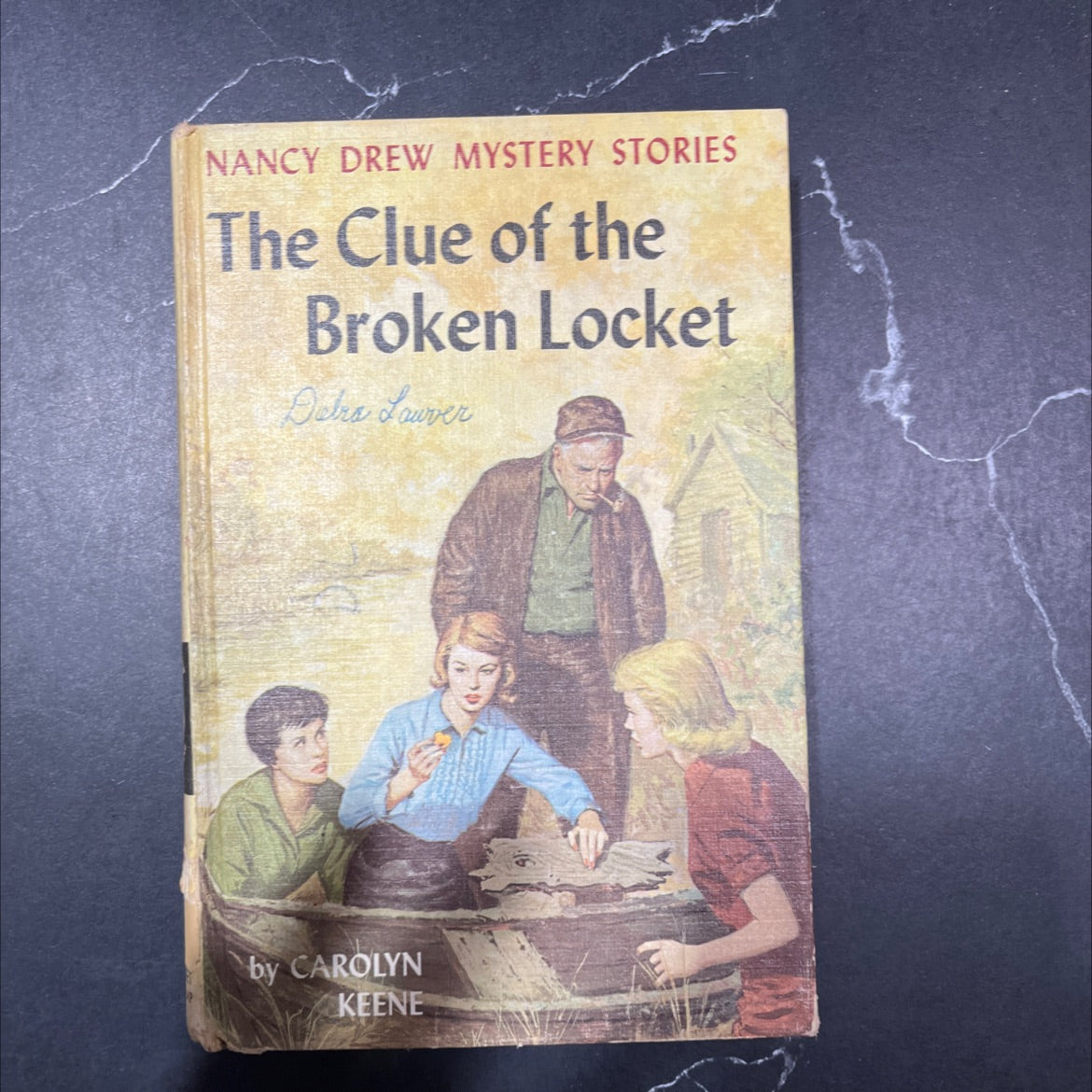 the clue of the broken locket book, by carolyn keene, 1934 Hardcover image 1