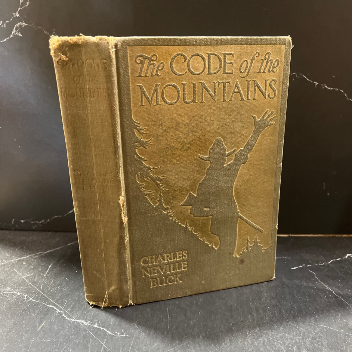the code of the mountains book, by charles neville buck, 1915 Hardcover image 1