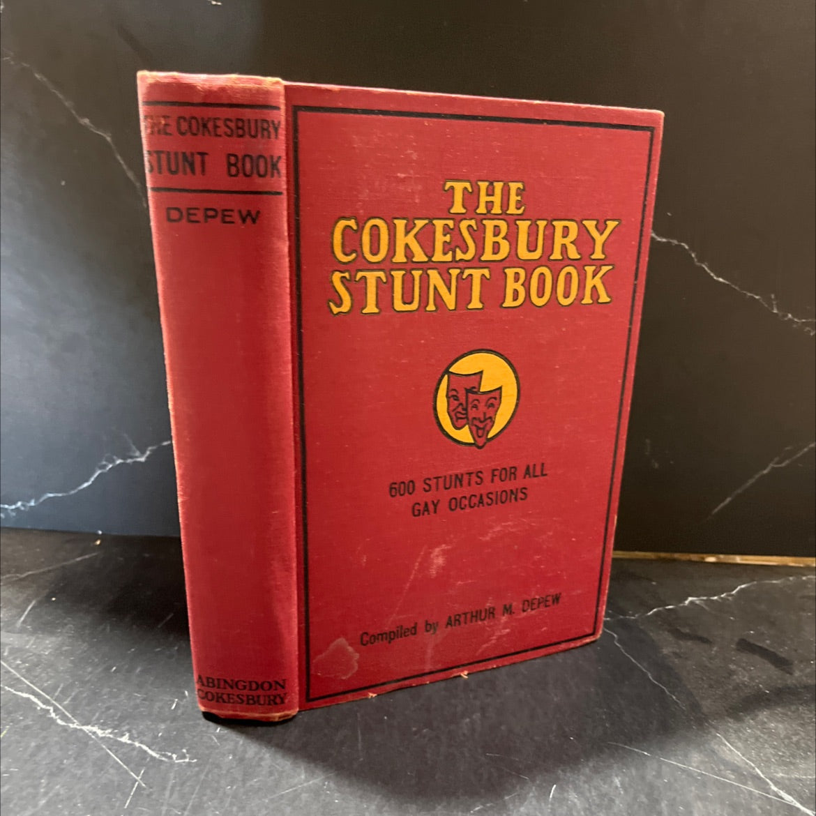 the cokesbury stunt book book, by arthur m. depew, 1934 Hardcover image 1