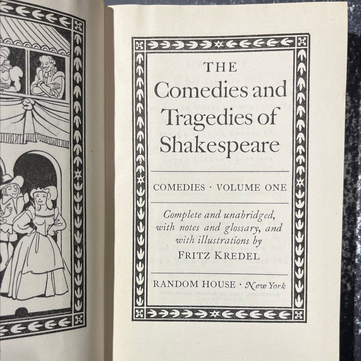 the comedies and tragedies of shakespeare book, by unknown, 1944 Hardcover image 2