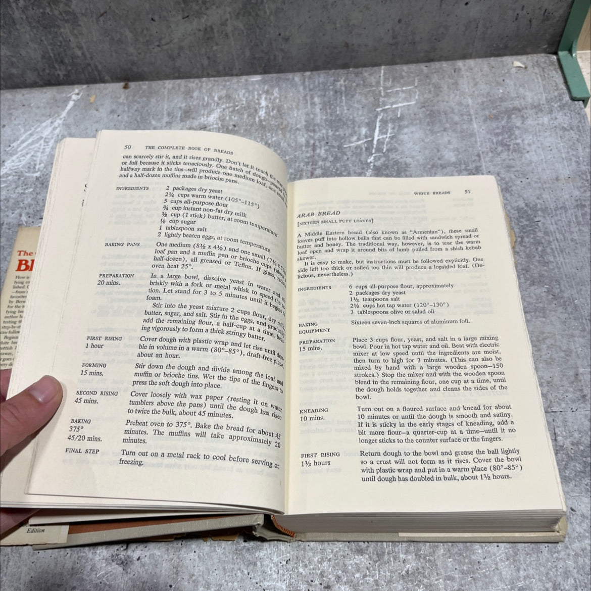 the complete book of breads book, by Bernard Clayton, Jr., 1973 Hardcover image 4