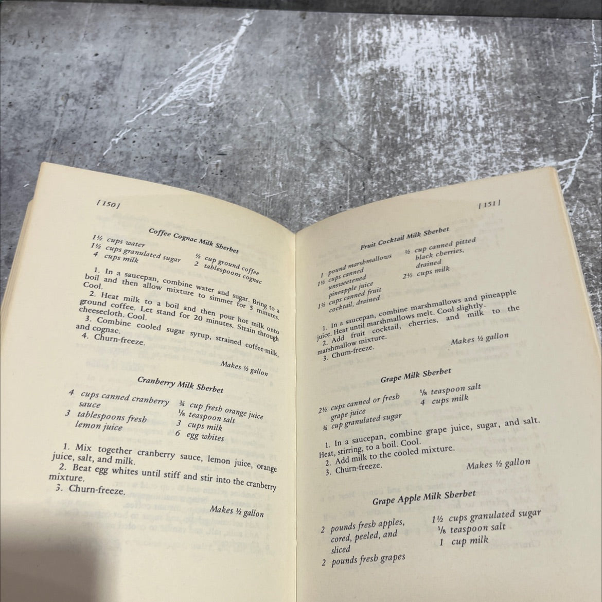 the complete book of homemade ice cream, milk sherbet, & sherbet book, by carolyn anderson, 1972 Hardcover image 4
