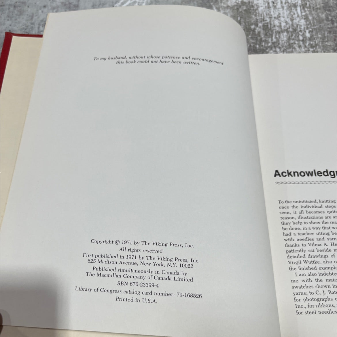 the complete book of knitting book, by barbara abbey, 1971 Hardcover image 3