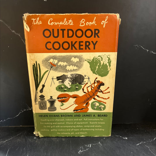 the complete book of outdoor cookery book, by helen evans brown and james a. beard, 1955 Hardcover image 1
